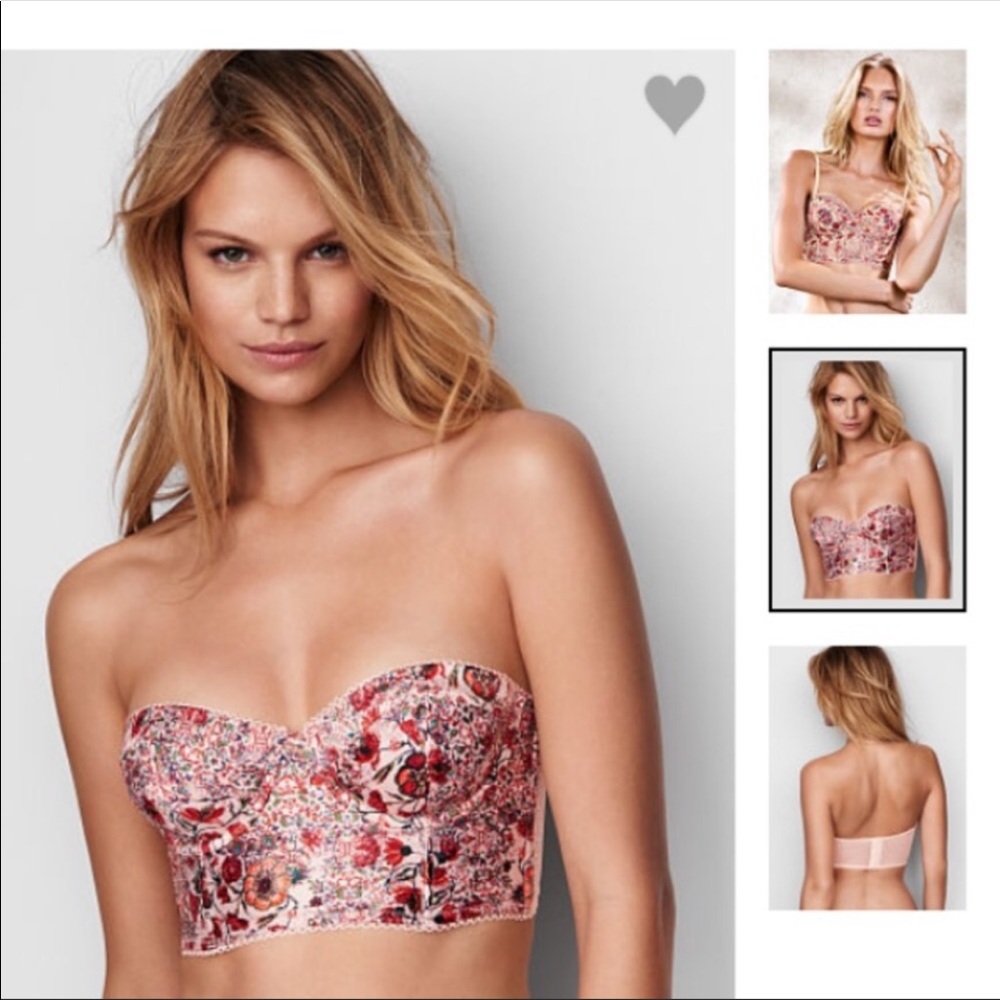 VIctoria’s lightly lined corset bra